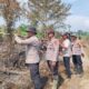 Karhutla Kembali Mengancam Sungai Sembilan, Kapolsek Apriadi Pimpin Langsung Pemadaman Batu Teritip”