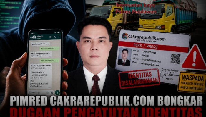 Pimred Cakrarepublik.com Bongkar Dugaan Pencatutan Identitas,  Ada Oknum Nakal Catut Nama Anggota Kodam XIX Tuanku Tambusai, Sekarang Clear!