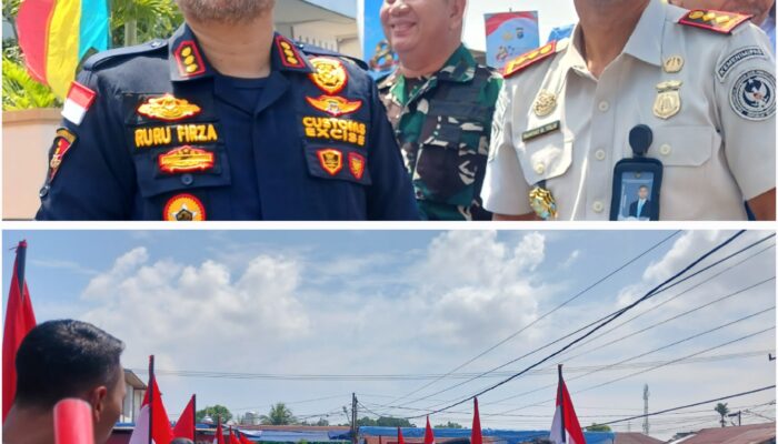 Kepala Imigrasi Dumai Ruhiyat M. Tolib Hadiri Peresmian Jembatan Merah Putih Presisi Bersama Kapolri