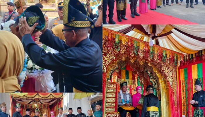 LAMR Kota Dumai Sambut AKBP Fatikh Dedy dengan Prosesi Adat Melayu, Wali Kota Paisal Hadiri Penyambutan Penuh Makna