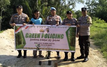 Green Policing Polres Dumai, Gerakan Nyata Menjaga Alam untuk Masa Depan