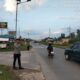 Kapolsek Bukit Kapur Kerahkan Personel Strong Point, Arus Lalu Lintas Pagi Berjalan Aman dan Lancar