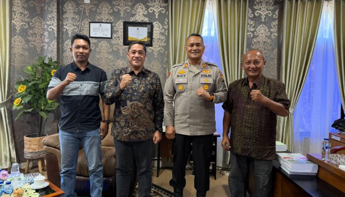 Kapolsek Bukit Kapur Perkuat Sinergi dengan DPRD Dumai, Tegaskan Komitmen Jaga Stabilitas Kamtibmas