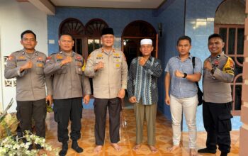 Temui Ketua MKA LAMR, Kapolsek Bukit Kapur Perkuat Sinergi Jaga Kamtibmas