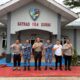 TNI-Polri Perkuat Barisan, Kapolsek Bukit Kapur dan Dansatrad 104 Dumai Sepakat Kawal Kamtibmas