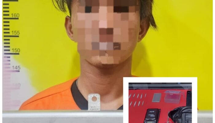 SATRESNARKOBA POLRES DUMAI GAGALKAN TRANSAKSI SHABU DI HOTEL SRIKANDI, 12 PAKET SHABU BERHASIL DIAMANKAN