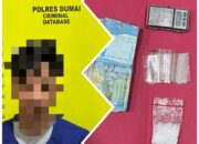 Sat Resnarkoba Polres Dumai Ungkap Peredaran Sabu di Kawasan Pelabuhan, Seorang Buruh Diamankan dengan Barang Bukti 11,11 Gram