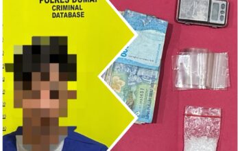 Sat Resnarkoba Polres Dumai Ungkap Peredaran Sabu di Kawasan Pelabuhan, Seorang Buruh Diamankan dengan Barang Bukti 11,11 Gram