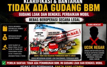 Pemilik Gudang Bantah Tuduhan Penimbunan BBM Subsidi, Tegaskan Lokasi Merupakan Gudang dan Bengkel Perbaikan Kendaraan