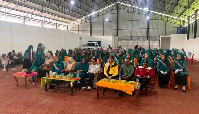 Jelang peringatan HUT RI ke 81 TP-PKK kecamatan TPTM adakan lomba  senam hipertensi dan lomba  lagu mars PKK,   kepenghuluan batu hampar dan mesah  keluar sebagai juara dengan kategori berbeda
