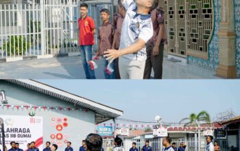 Rutan Dumai Buka Pekan Olahraga Semarak Kemerdekaan RI ke-81