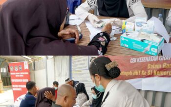 Rutan Dumai Gelar Cek Kesehatan Gratis bagi Warga Binaan dan Keluarga Warga Binaan