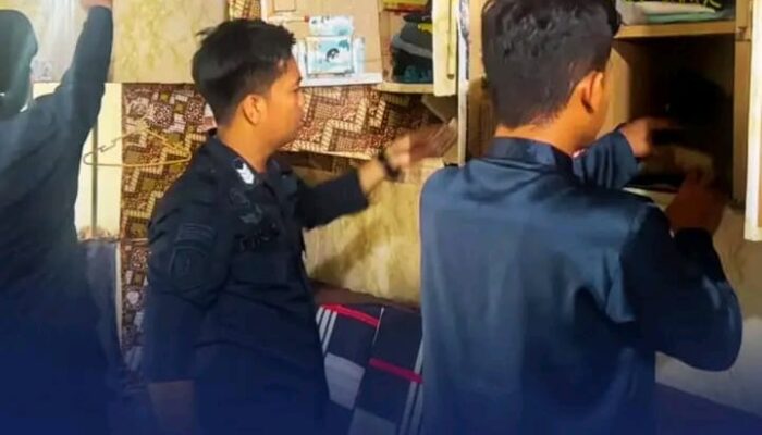 Deteksi Dini Gangguan Keamanan dan Ketertiban, Lapas Narkotika Rumbai Gelar Razia Rutin Blok Hunian