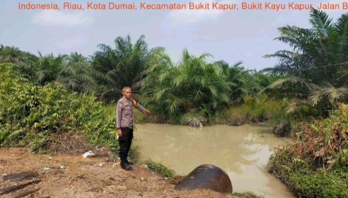 Polsek Bukit Kapur Cegah Karhutla Patroli Digencarkan  Titik Rawan