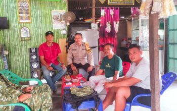 Polsek Bukit Kapur Blusukan ke Warga C3 dan Karhutla Jadi Perhatian Serius
