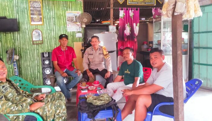 Polsek Bukit Kapur Blusukan ke Warga C3 dan Karhutla Jadi Perhatian Serius