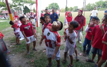 Semarak HUT RI ke-81, Brimob Polda Riau Gelar Beragam Perlombaan