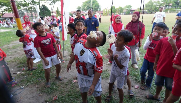 Semarak HUT RI ke-81, Brimob Polda Riau Gelar Beragam Perlombaan