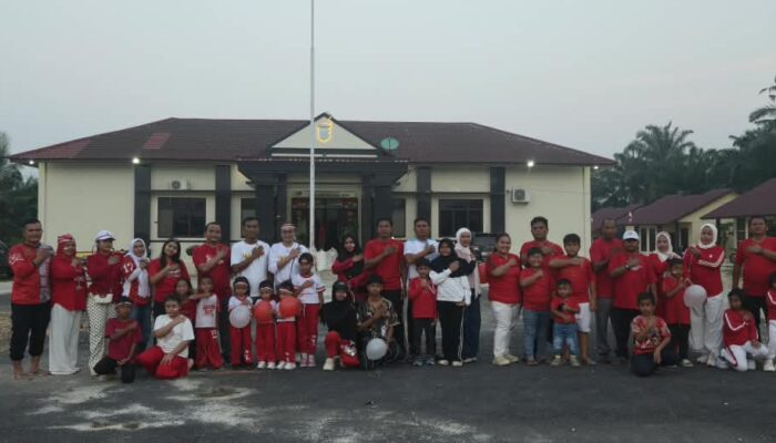 Meriahkan HUT RI ke 81 tahun 2026, mapolsek TPTM adakan berbagai perlombaan  untuk memperkuat silaturahmi antar personil dan keluarga