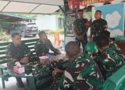 Pasis Dikreg LXVIII Seskoad mengunjungi Koramil 02/Bukit Kapur dan Damkar Kota Dumai