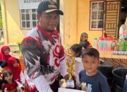 Rayakan HUT RI ke 81, pemerintah Kepenghuluan melayu tengah adakan berbagai perlombaan untuk anak anak dan ibu ibu