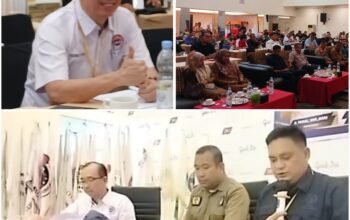 Patrik Tatang di Meja Pleno KONI Dumai Kawal Penetapan AKJ Secara Aklamasi