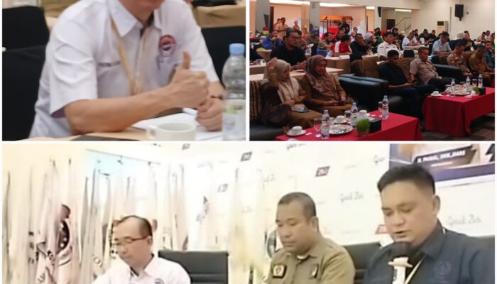 Patrik Tatang di Meja Pleno KONI Dumai Kawal Penetapan AKJ Secara Aklamasi
