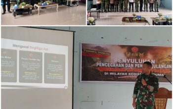 Pasis Seskoad Turun Langsung  Petakan Titik Rawan Karhutla Dumai