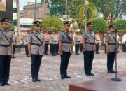 Polres Dumai Gelar Sertijab dan Kenal Pamit Kasat Intelkam serta Dua Kapolsek
