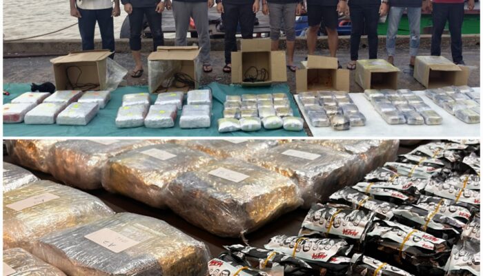 Bea Cukai Dumai Gagalkan 47 Kg Sabu Jalur Laut 