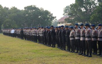 20 Personel Brimob Riau Raih Penghargaan, Dansat Brimob : Jadikan Prestasi sebagai Motivasi