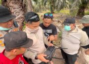 Polda Riau Kerahkan Drone Pemadam Api Tangani Karhutla di Siak