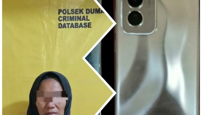 Polsek Dumai Barat Ungkap Dugaan Penadahan Satu Unit OPPO Reno 12 Diamankan
