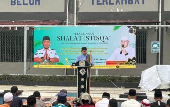 Satukan Doa dan Harapan Lapas Bengkalis Gelar Sholat Istisqa Bersama Warga Binaan