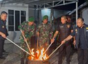 BNN Dumai Lakukan Tes Urin Hasil Negatif — Razia Gabungan Polres TNI Bengkalis Temukan Barang Berbahaya dan Langsung Dimusnahkan