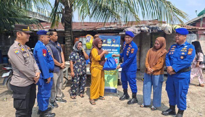 Polres Dumai Hadir di Tengah Masyarakat Pesisir Melalui Program JALUR