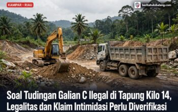 Soal Tudingan Galian C Ilegal di Tapung Kilo 14, Legalitas dan Klaim Intimidasi Perlu Diverifikasi