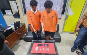 Polres Dumai Ungkap Kasus Sabu Seberat 10,67 Gram di Bukit Kapur, Dua Pria Diamankan