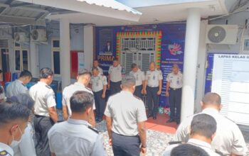 Tertibkan Kamar Hunian, Lapas Bengkalis Laksanakan Pemeriksaan Menyeluruh Demi Lingkungan yang Aman dan Tertib