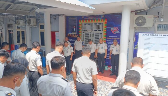 Tertibkan Kamar Hunian, Lapas Bengkalis Laksanakan Pemeriksaan Menyeluruh Demi Lingkungan yang Aman dan Tertib