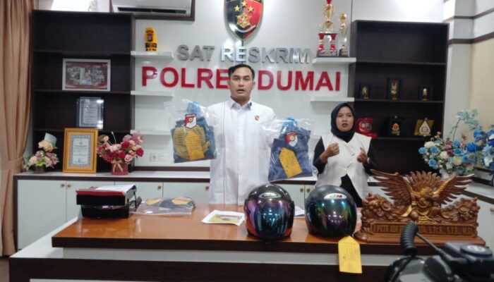 Tim URC (Unit Reaksi Cepat) Raga Polres Dumai Amankan Dua Pelaku Penganiayaan Di Bakso Siswati Dumai