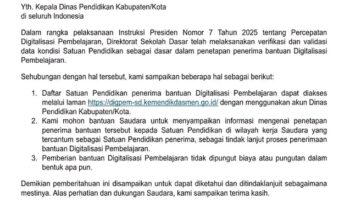 Kabar Baik untuk Sekolah Dasar !!!  Kemendikdasmen Siapkan Bantuan Papan Interaktif Digital untuk tahun 2026