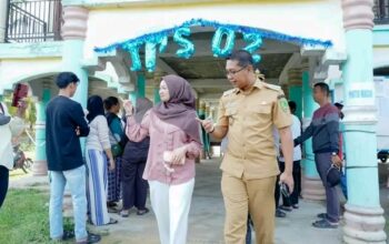 Demokrasi tingkat kepenghuluan, wakil Bupati Rohil Jhony Charles Pantau Pilpeng Serentak tahap 1 tahun 2026  di sejumlah wilayah