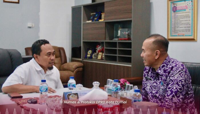 Ketua DPRD Dumai Agus Miswandi Terima Kunjungan Kepala BNN