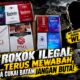 “GEMPUR TERUS” ROKOK ILEGAL, PUBLIK KEMBALI DESAK BEA CUKAI UNGKAP RANTAI DISTRIBUSI PSG DAN MANCHESTER DI BATAM