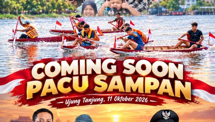 Pacu Sampan Ujung Tanjung 2026 Dibuka, Ayo Bentuk Tim dan jadi juara!!!