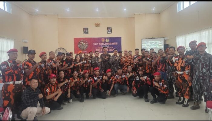 Tebarkan Kemanusiaan Sempena HUT KORPASGAT (TNI) ke-79, Komandan KOTI Mahatidana MPC PP Kota Pekanbaru Ikuti Aksi Donor Darah