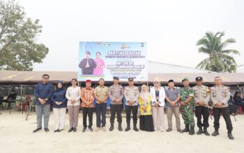 HUT Ke-81 Korps Brimob Polri, Brimob Riau Hadir Bersama Masyarakat melalui Bakti Kesehatan Gratis
