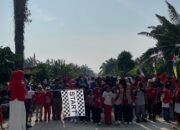 Semarak HUT ke-81 RI, TP-PKK Melayu Tengah Ajak Masyarakat Hidup Sehat Lewat Senam Jantung dan Jalan Santai