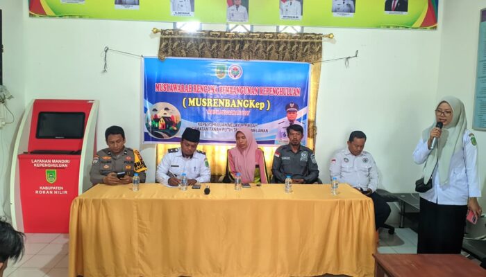 Musrenbang Melayu Tengah tahun anggaran  2027 : Jalan Syekh Gelugur Jadi Prioritas, Enam Kali Usulan Belum direspon pemkab Rohil